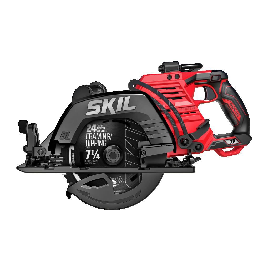 SKIL 40V 20Vx2 XP Circular Saw Kit Brushless 7 1/4in Rear Handle, large image number 1