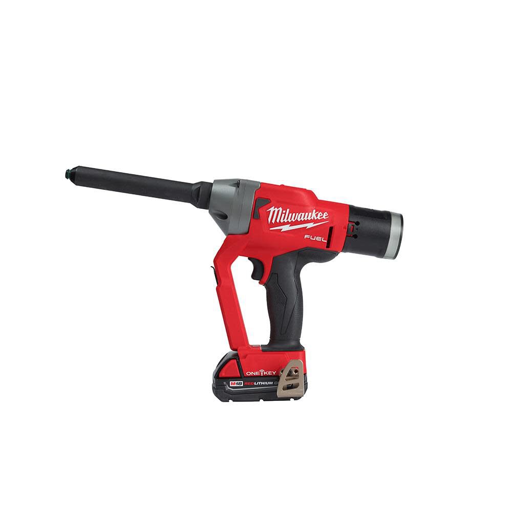 Milwaukee M18 FUEL 1/4inch Blind Rivet Tool ONE-KEY 6inch Extension, large image number 3