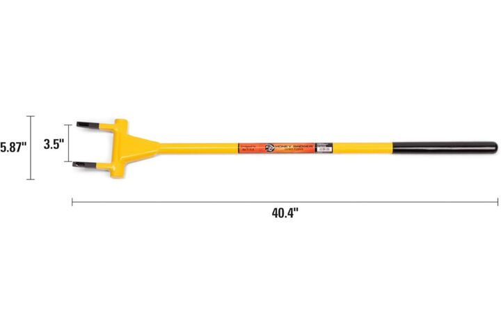 Honey Badger 2 Tines Demolition Fork Wrecking Bar with 40 Inch Length Handle, large image number 4