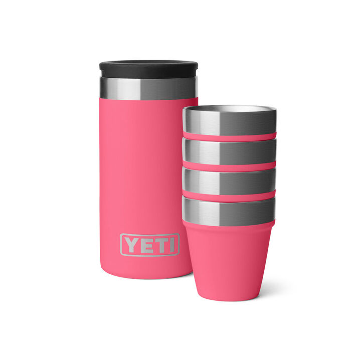 YETI 1.7 Oz Shot Glasses with Carrying Case Tropical Pink, large image number 0