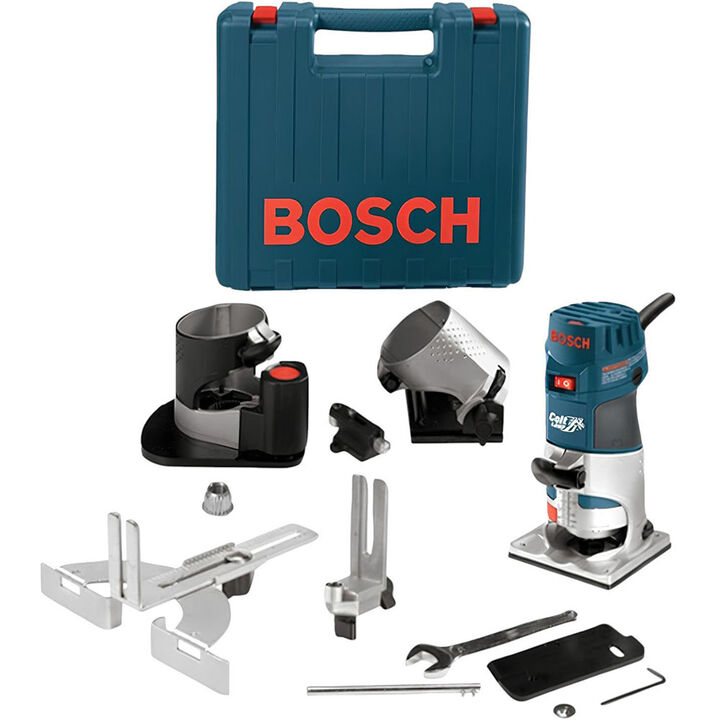 Bosch 1 HP Colt Variable Speed Electronic Palm Router Installer's Kit