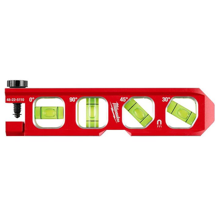 Milwaukee 6.5 Pipe Lock Billet Torpedo Level