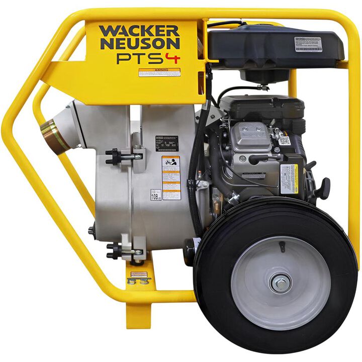 Wacker Neuson PTS 4V 479 Cc 4-Stroke Engine Self Priming Centrifugal Trash Pump