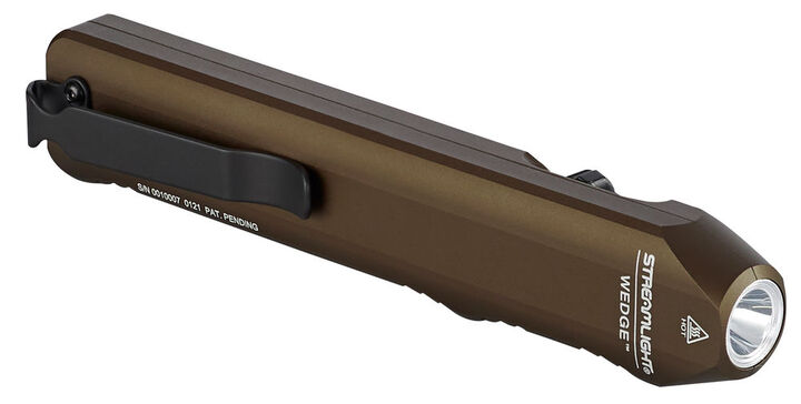 Streamlight Wedge Rechargeable Flashlight with Charging Cord, Coyote