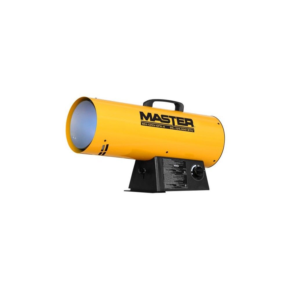 Master 125000 Btu 3125 Sq-Ft. Area Liquid Propane Forced Air Heater, large image number 2
