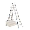 Werner 375 Lbs 22 Ft. Reach Height Aluminum Multi-Position Ladder, small image number 5