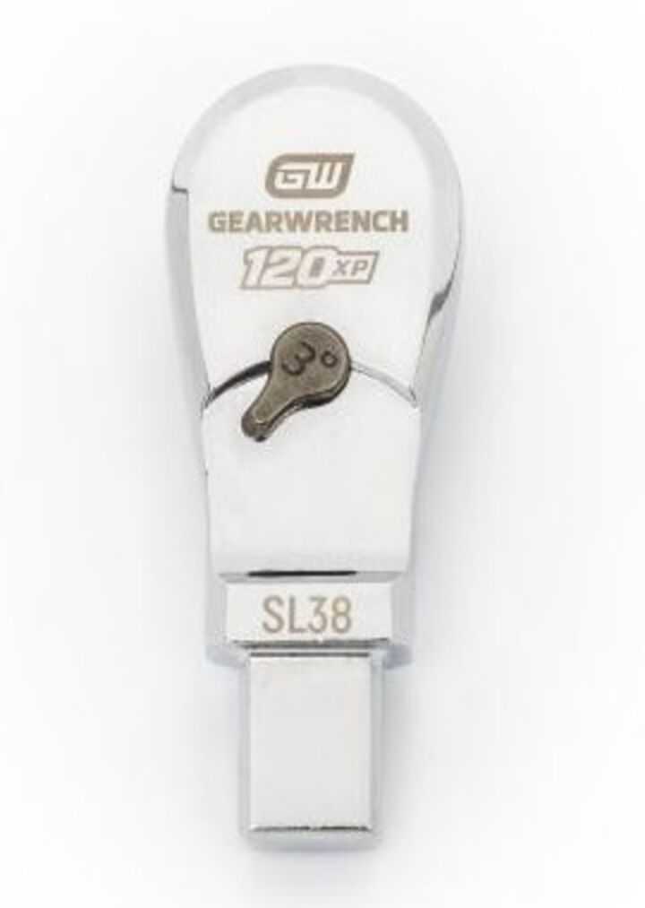 GEARWRENCH 120XP Interchangeable Teardrop Ratchet Head 1/4 Inch Drive 9mm x 12mm