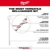 Milwaukee 3/8 Inch x 16 Inches x 18 Inches SHOCKWAVE Carbide Bellhanger Multi-Material Bit, small image number 4