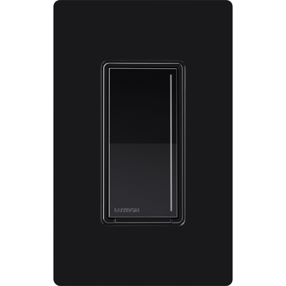 Lutron Sunnata LED+ 120V 150W 1.25A 1P Gloss Black 3-Way Dimmer Switch, large image number 1