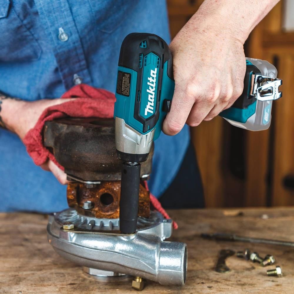 Makita 12V max CXT 1/2in Sq Drive Impact Wrench (Bare Tool), large image number 7