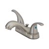 Oakbrook Bathroom Sink Faucet Two Handle Brushed Nickel, small image number 1