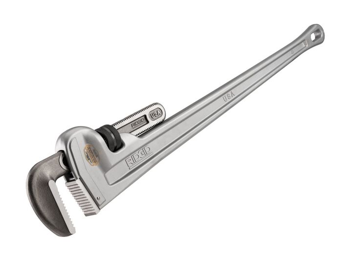 Ridgid 48 Inch Aluminum Straight Pipe Wrench