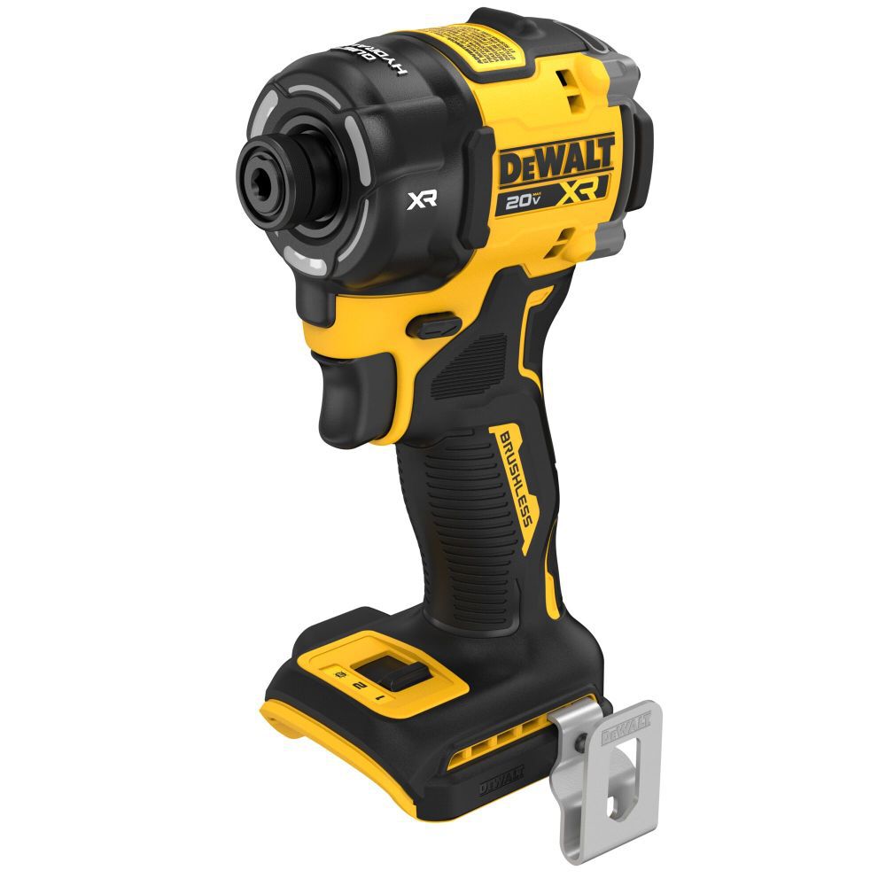 DEWALT 20V MAX* XR 1/4 Inch Quiet Hydraulic Impact Driver (Bare Tool) & Nut Runner Attachment Bundle, large image number 11