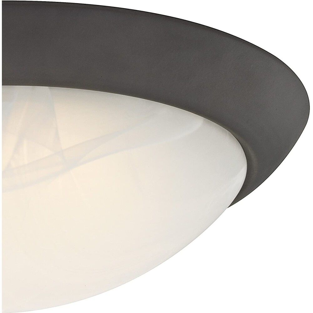 Westinghouse 11in 15W Oil Rubbed Bronze Ceiling Light Fixture, large image number 2