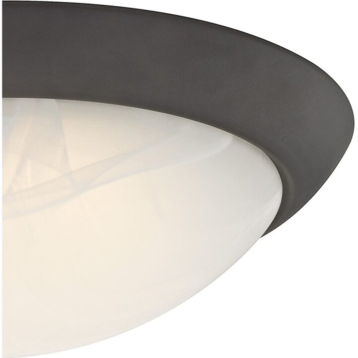 Westinghouse 11in 15W Oil Rubbed Bronze Ceiling Light Fixture, large image number 1