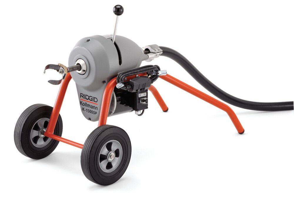 Ridgid K-1500SP-B 120V-60Hz Sectional Drain Cleaning Machine Combination Kit, large image number 2