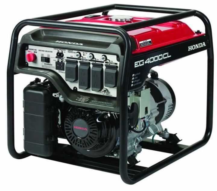 Honda 4,000 Watt Gas Powered 49-State Portable Generator with CO-Minder, large image number 1