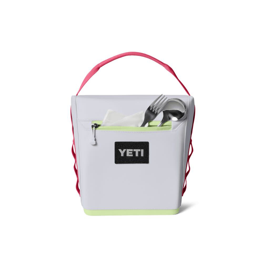 YETI Daytrip 6L Insulated Lunch Bag with MagSnap Closure Mist Pink Grasshopper, large image number 4