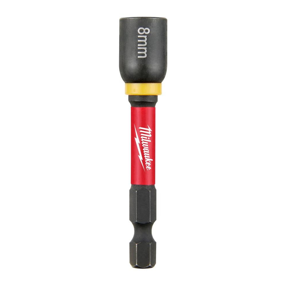 Milwaukee SHOCKWAVE Impact Duty 8MM x 2-9/16inch Magnetic Nut Driver, large image number 1