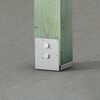 Simpson Strong-Tie 10/12 Gauge 6 x 6 ZMAX Coating ABU Adjustable Post Base, small image number 2
