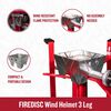 Firedisc 4 Inch x 7 Inch x 14 Inch 3 Leg Wind Helmet, small image number 4