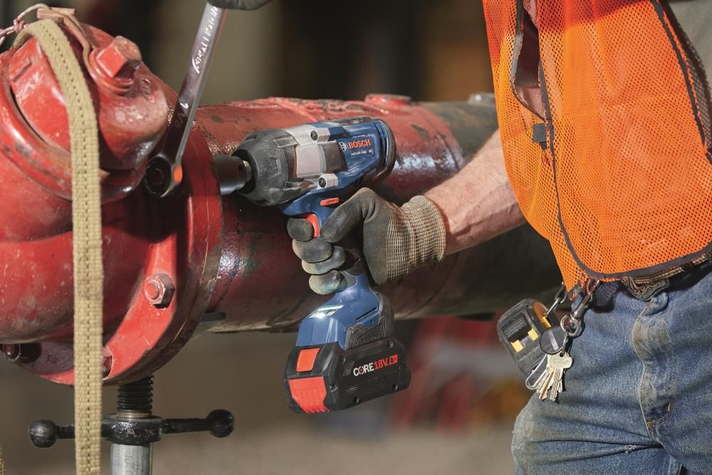 Bosch PROFACTOR 18V Impact Wrench 1/2in with Friction Ring Kit, large image number 5