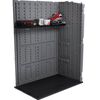 Suncast 50 In. x 10.25 In. x 1.25 In. Black Horizontal Shed Shelf, Black, small image number 2