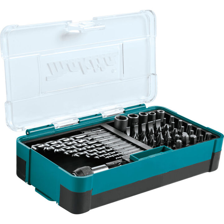Makita 48-Piece Metric HSS Drill Bit/Screw Bit and Socket Set
