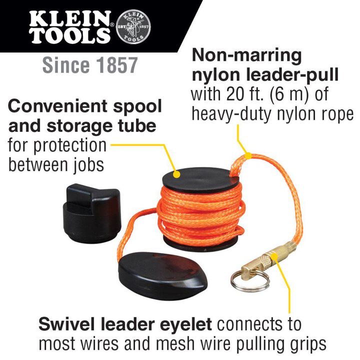 Klein Tools Magnetic Wire Pulling System, large image number 1