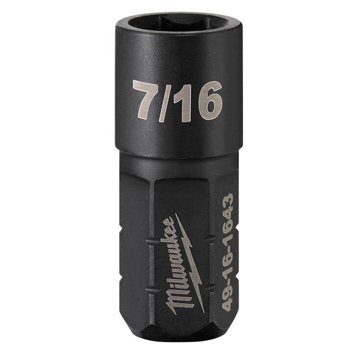 Milwaukee INSIDER Box Ratchet Socket 6 Point 7/16 in