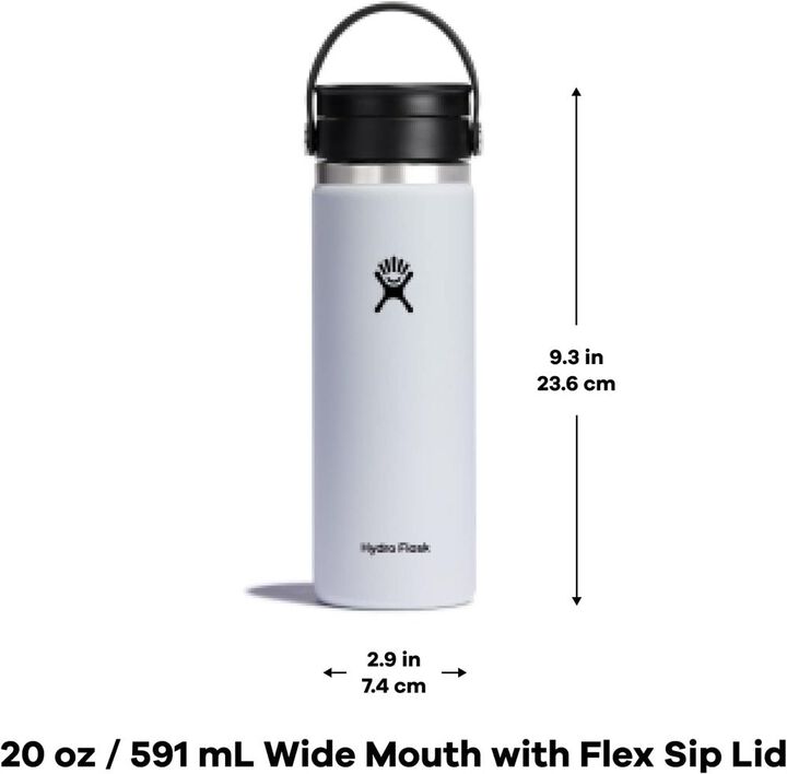 Hydroflask 20 Oz Stainless Steel Coffee Bottle with Flex Sip Lid, large image number 6