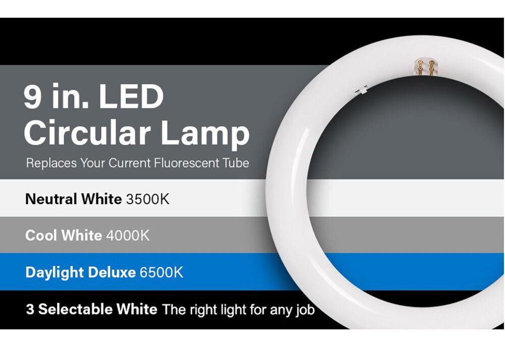Feit Electric 9 Inch 16W 1400 Lumens T9 G10Q 4-Pin Circular LED Light White, large image number 11