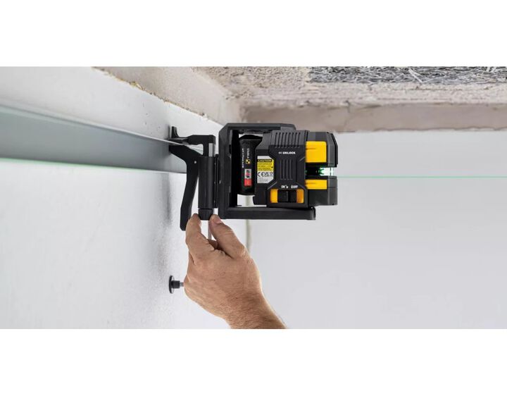 Stabila LAX 500G 12V 5-Piece Cross-Line & Plumb Dot Laser Kit, large image number 4