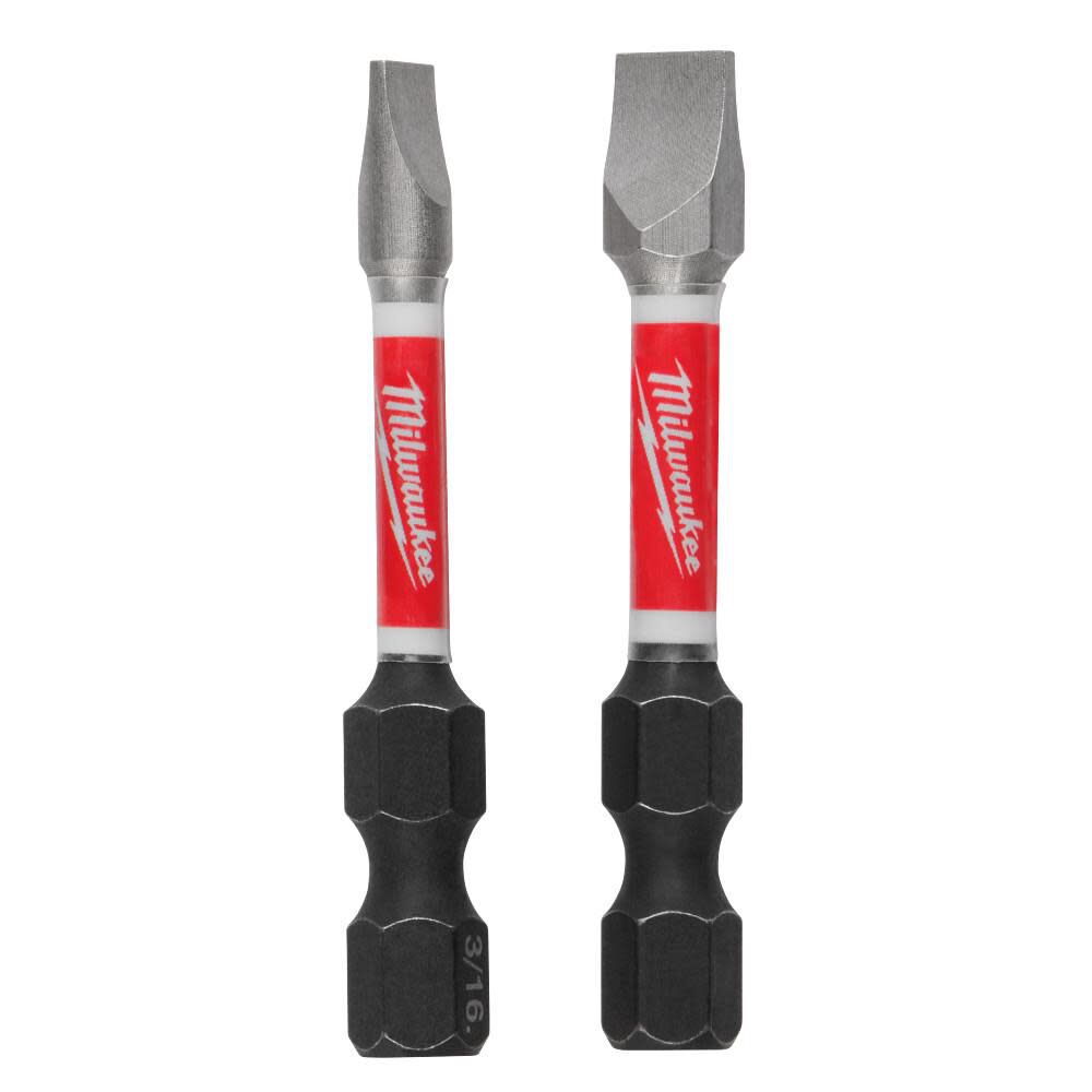 Milwaukee SHOCKWAVE Impact Duty 2 in. Slotted #8/#10 Power Bit (2 Pack), large image number 11