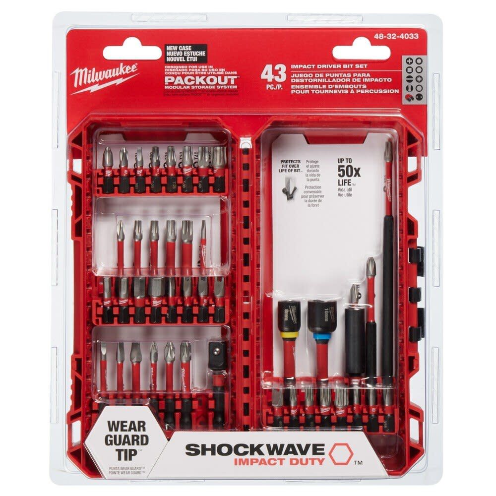 Milwaukee SHOCKWAVE Impact Duty Driver Bit Auto Set, 43 Pieces, large image number 12