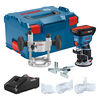 Bosch 18V Brushless Colt Palm Router Kit Reconditioned, small image number 1