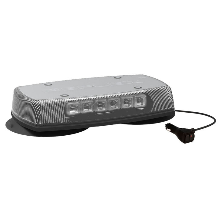 Ecco 5590 Series Reflex 12-48VDC Clear Vaccum Mount LED 15 Inch Mini Light Bar