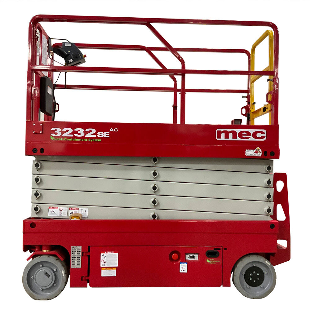 mec 3232SE 32 Ft. 550 Lbs 24V 240Ah Electric Slab Scissor Lift, large image number 1