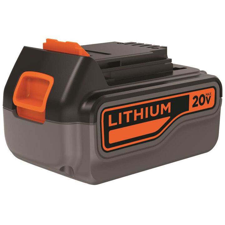 Black and Decker POWERCONNECT 20V 4Ah Lithium Ion Power Tool Battery Pack