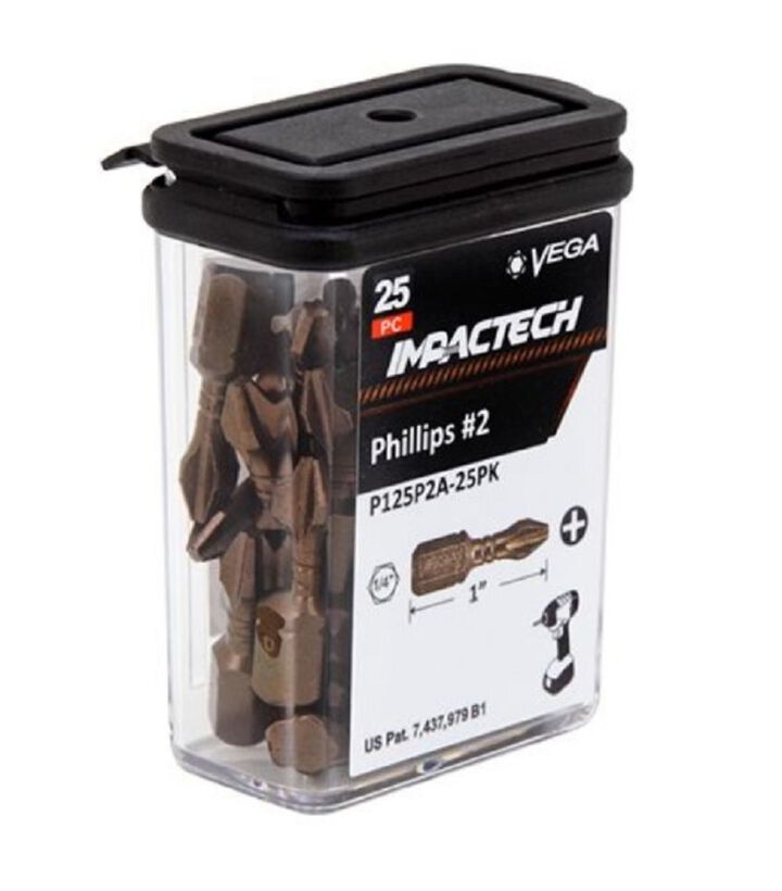 Vega Bit Pak Square #2x2 in Bits 15 Pieces- 12 Pack