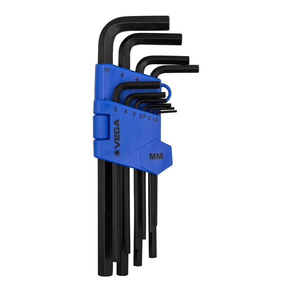 Vega Hex L-Key Set - Metric, Short, 10 Piece, large image number 1
