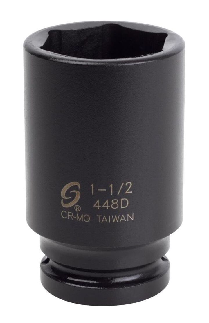 Sunex 1-1/2 In. 3/4 In. Drive Deep Impact Socket