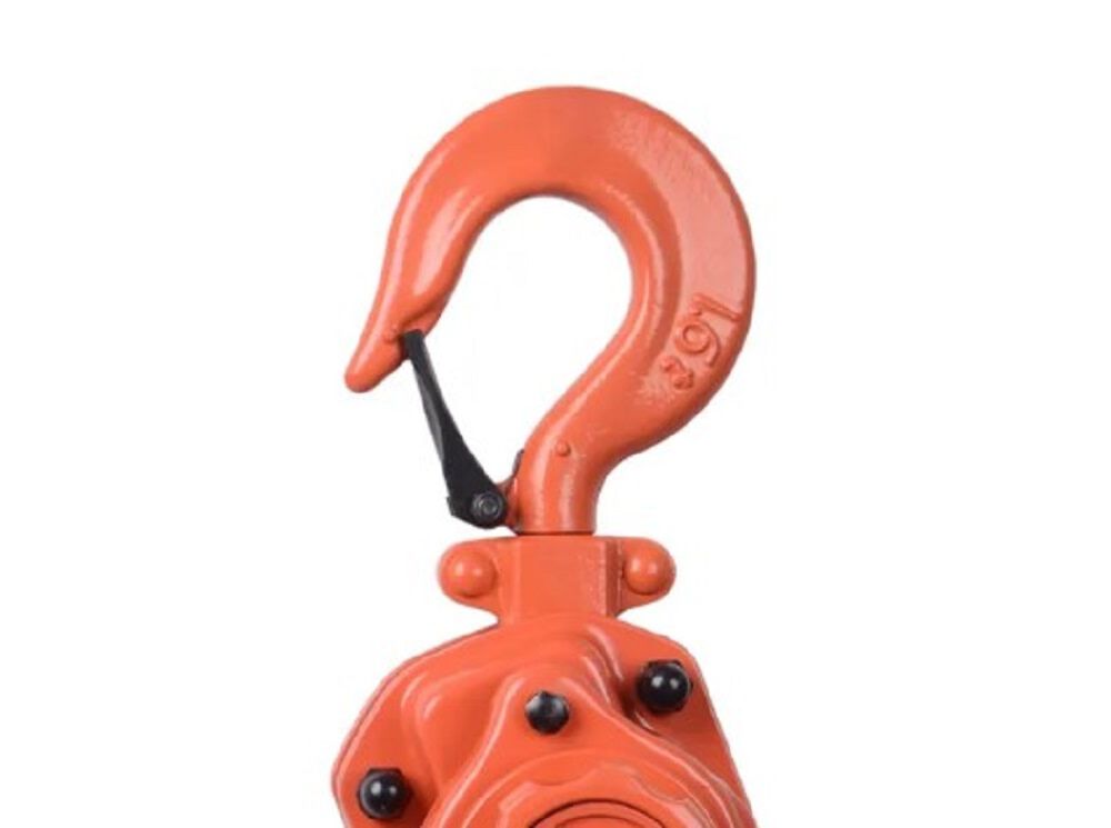 Atlas Lifting and Rigging ALH 3.2 Ton Lever Chain Hoist 5 Ft. Chain 7050 lbs Ship Hook, large image number 2