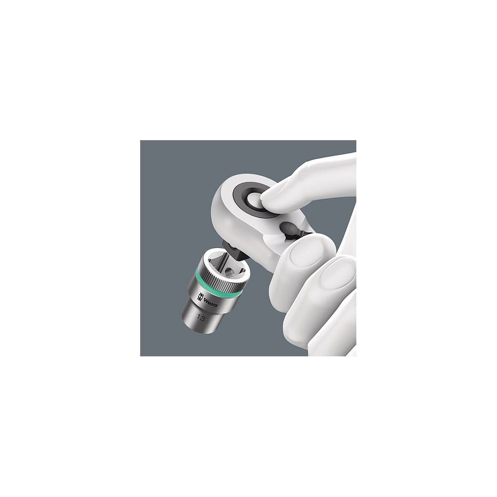 Wera Tools Zyklop Hybrid Ratchet Set with 1/2 in Adapter 2pc, large image number 5