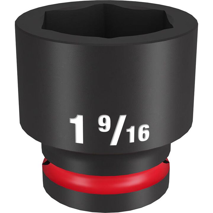 Milwaukee Impact Socket 3/4in Drive 1 9/16in Standard 6 Point
