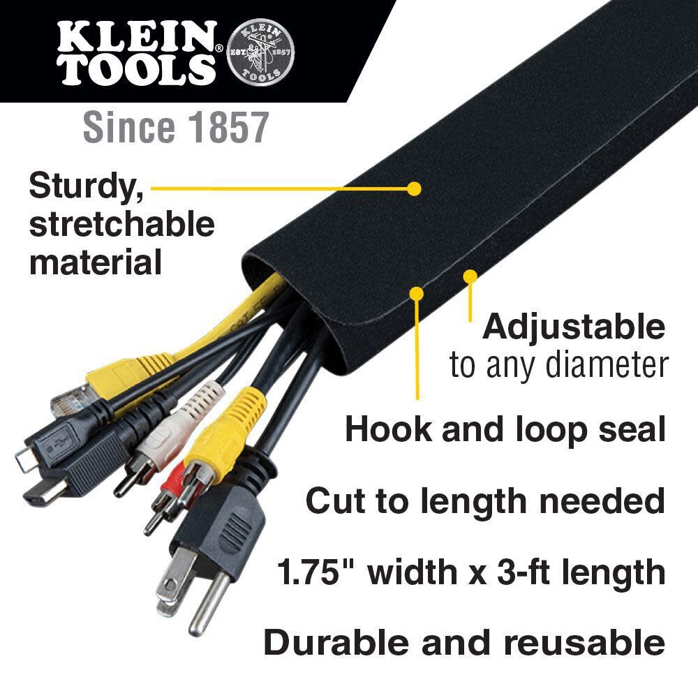 Klein Tools CableManagement Sleeve Set 2pk, large image number 2