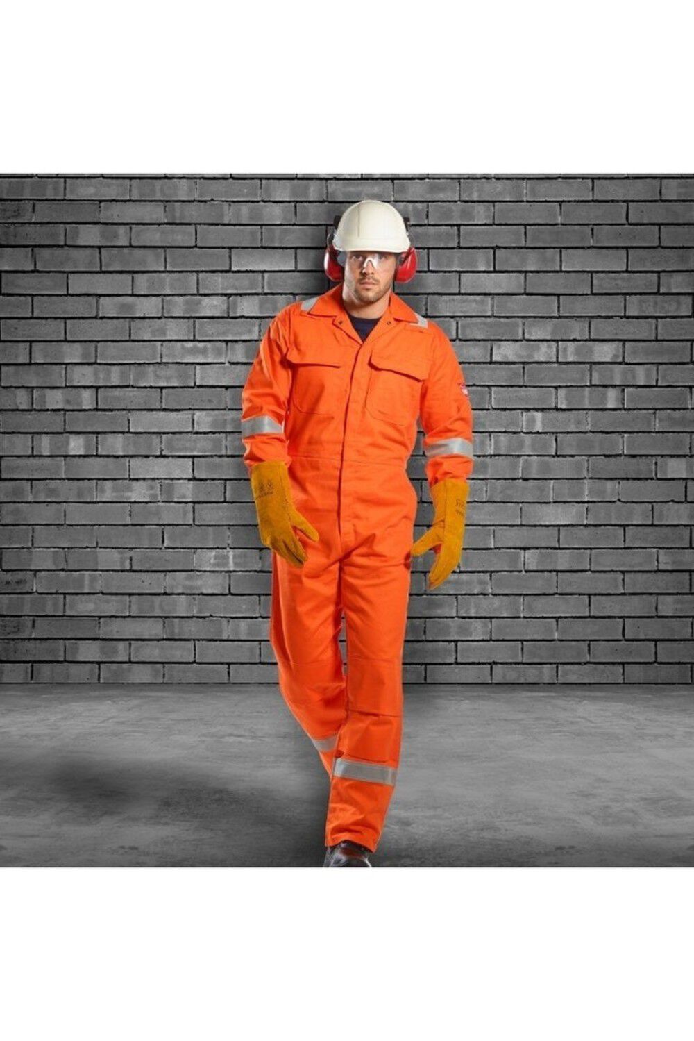 Portwest Orange Bizweld Iona Coverall - 4XL, large image number 2