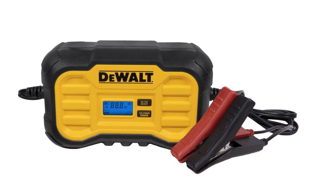 DEWALT 10 Amp Battery Charger Battery Maintainer Battery Trickle Charger, large image number 1