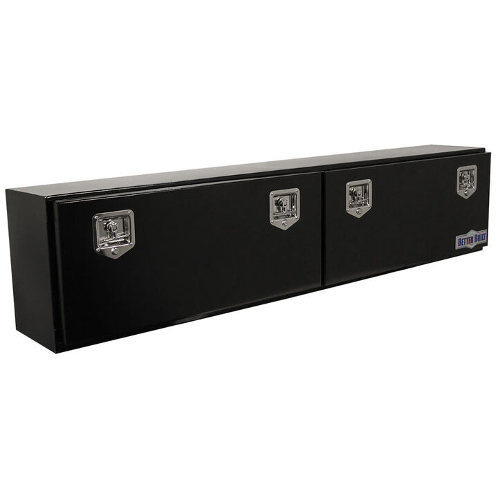 Better Built 72in Hi-Side Truck Box Double Door Steel Black