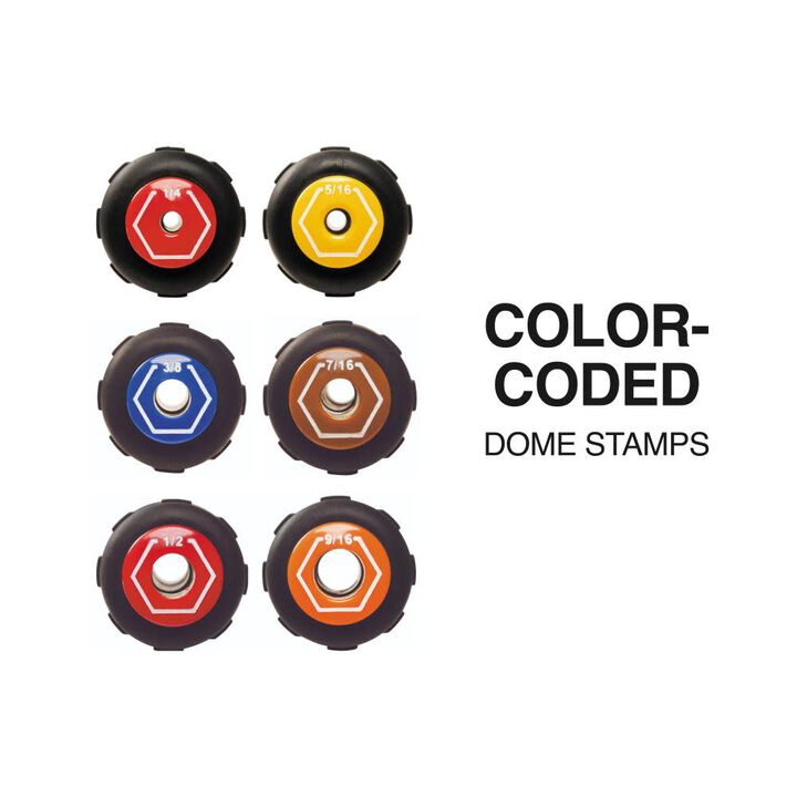 Klein Tools Color-Coded Magnetic Hollow-Shaft Heavy-Duty Nut Driver Set, 6 Pieces, large image number 3